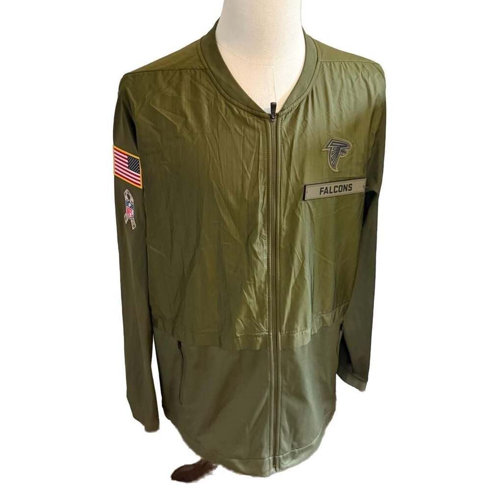 Nike Atlanta Falcons Salute to Service Military Sideline Elite Hybrid Full-Zip J